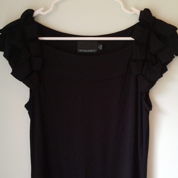Cynthia Rowley Dress Loopy Sleeves - Size S - Picture 2 of 7